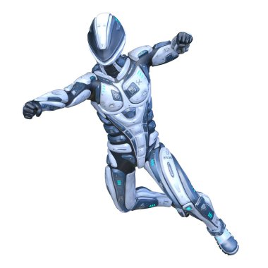 Bir siber adamın 3 boyutlu canlandırması