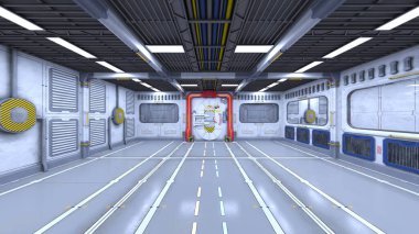 Uzay aracının 3 boyutlu görüntülemesi