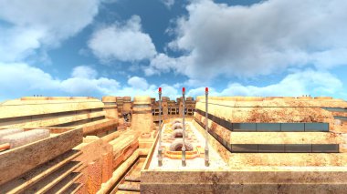 Kalenin 3B canlandırması