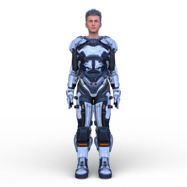 Bir siber adamın 3 boyutlu canlandırması