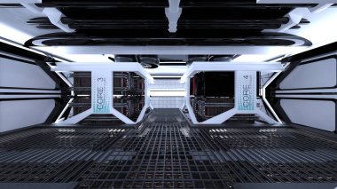 Uzay aracının 3 boyutlu görüntülemesi