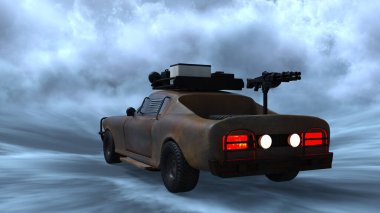 Zırhlı aracın 3D görüntülemesi