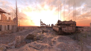 Savaş alanının 3 boyutlu canlandırması