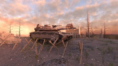 Savaş alanının 3 boyutlu canlandırması