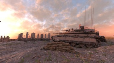 Savaş alanının 3 boyutlu canlandırması