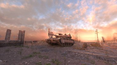 Savaş alanının 3 boyutlu canlandırması