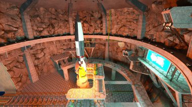 Füze fırlatıcısının 3B görüntülemesi