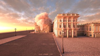 Savaş alanının 3 boyutlu canlandırması