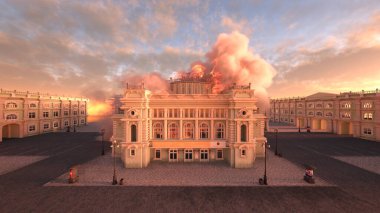 Savaş alanının 3 boyutlu canlandırması