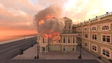 Savaş alanının 3 boyutlu canlandırması