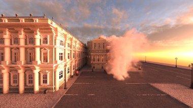 Savaş alanının 3 boyutlu canlandırması