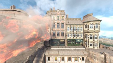 Savaş alanının 3 boyutlu canlandırması