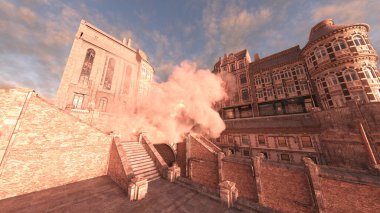 Savaş alanının 3 boyutlu canlandırması