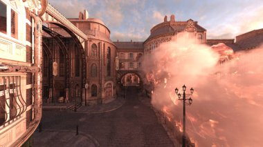 Savaş alanının 3 boyutlu canlandırması