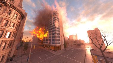 Savaş alanının 3 boyutlu canlandırması