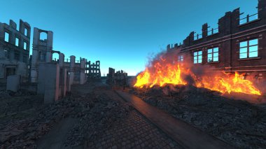 Savaş alanının 3 boyutlu canlandırması