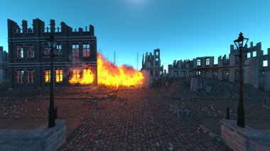 Savaş alanının 3 boyutlu canlandırması