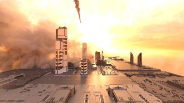 Savaş alanının 3 boyutlu canlandırması