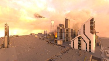 Savaş alanının 3 boyutlu canlandırması