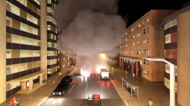 Savaş alanının 3 boyutlu canlandırması