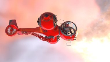 Helikopterin 3 boyutlu görüntülemesi