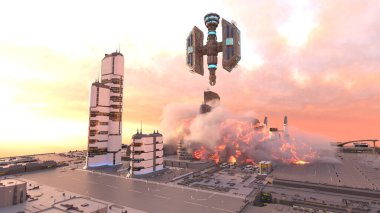 Savaş alanının 3 boyutlu canlandırması