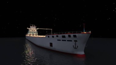 Donanma gemisinin 3D görüntülemesi