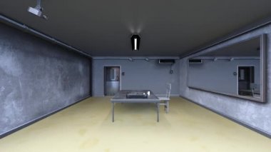 Sorgu odasının 3 boyutlu canlandırması