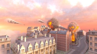 Savaş alanının 3 boyutlu canlandırması