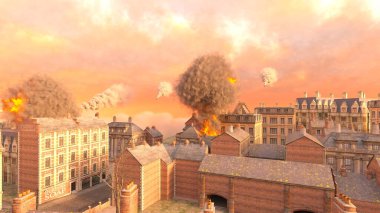 Savaş alanının 3 boyutlu canlandırması