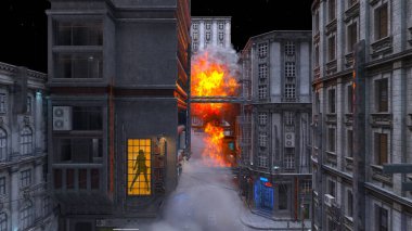 Savaş alanının 3 boyutlu canlandırması