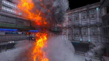 Savaş alanının 3 boyutlu canlandırması