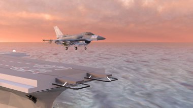 Uçak gemisinin 3D görüntülemesi