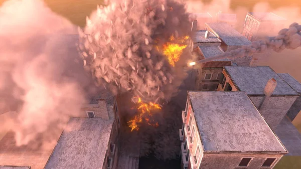 Savaş alanının 3 boyutlu canlandırması