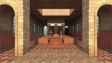 Kilisenin 3D canlandırması