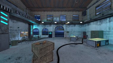 Komut tabanının 3B görüntülemesi