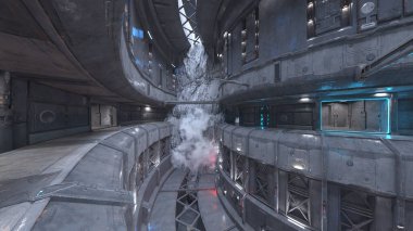 Uzay aracının 3 boyutlu görüntülemesi