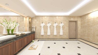 banyo 3D rendering