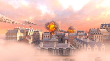 Savaş alanının 3 boyutlu canlandırması