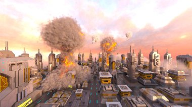 Savaş alanının 3 boyutlu canlandırması