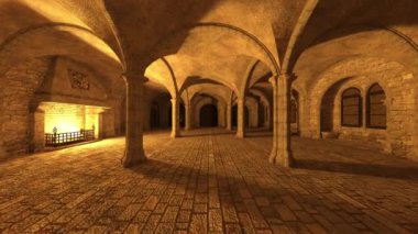 Loş sarayın 3D görüntüsü