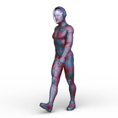 Bir siber adamın 3 boyutlu canlandırması