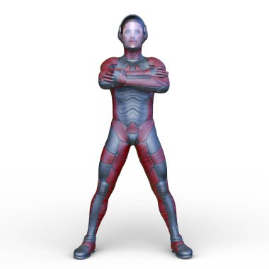 Bir siber adamın 3 boyutlu canlandırması