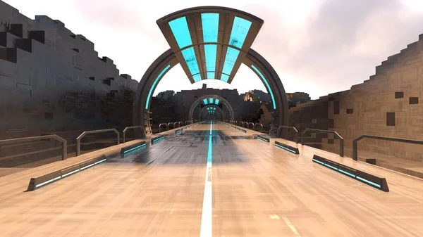 Uzay istasyonu geçişinin 3B görüntülemesi