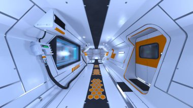 Uzay aracının 3 boyutlu görüntülemesi