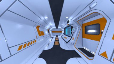 Uzay aracının 3 boyutlu görüntülemesi