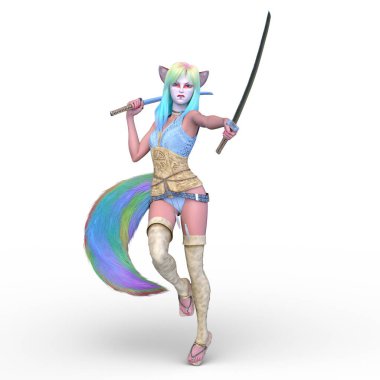 Bir cadaloz eskrimcisinin 3B görüntülemesi