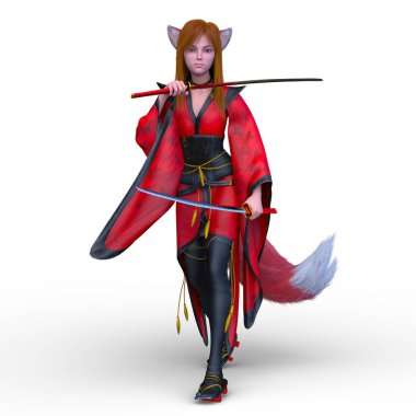 Bir cadaloz eskrimcisinin 3B görüntülemesi