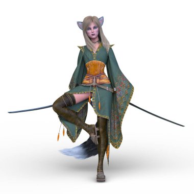 Bir cadaloz eskrimcisinin 3B görüntülemesi