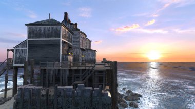 Kayıkhanenin 3 boyutlu canlandırması